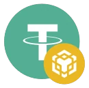 Logo USDT BEP20, metoda płatności akceptowana w Golisimo