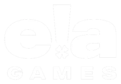 Logo ELA Games, studio di giochi presente nella nostra lobby